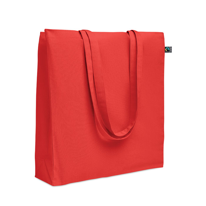 OSOLE++ COLOUR - Fairtrade boodschappentas 180g - kopen of bedrukken - rood