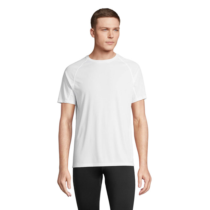 VORTEX - VORTEX RAGLAN T-SHIRT - met logo of onbedrukt bestellen - wit