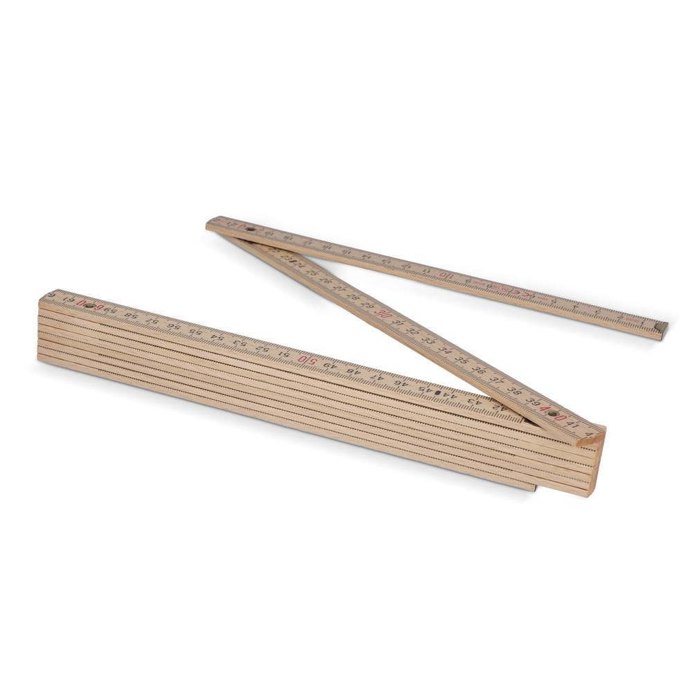 Duimstok hout 2m premium natuurlijk