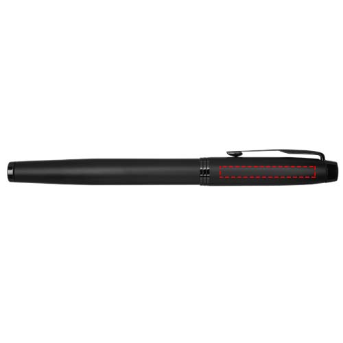 Parker IM achromatische rollerbalpen (zwarte inkt)