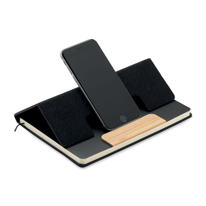 NOTEMIX - Set notitieblok telefoonhouder