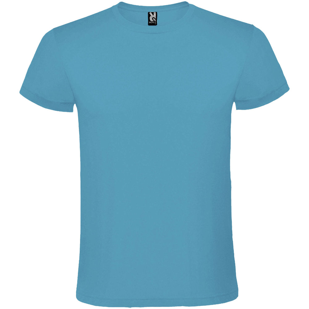 Atomic unisex T-shirt met korte mouwen - voor bedrijven en relatiegeschenken - Turkoois