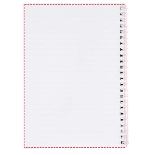 Desk-Mate® A4 notitieboek met synthetische omslag
