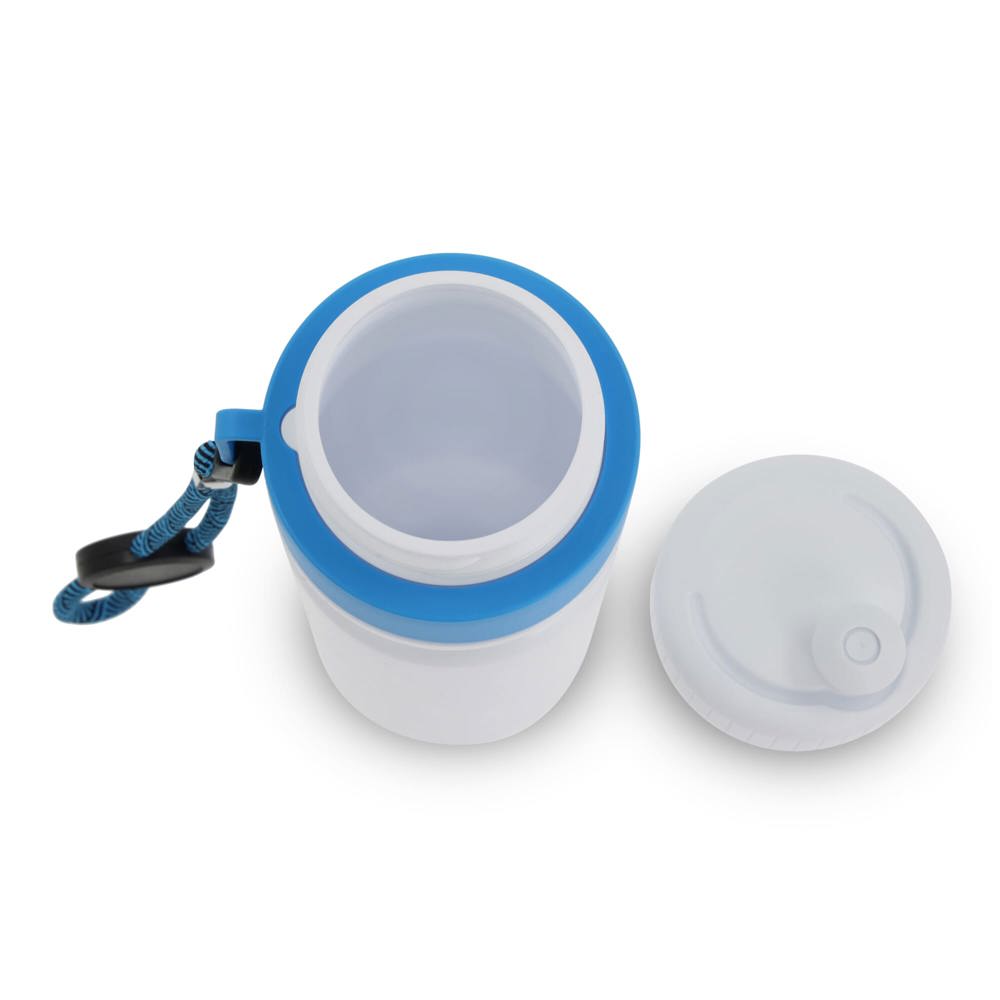 Sportbidon met rand en koord 750ml