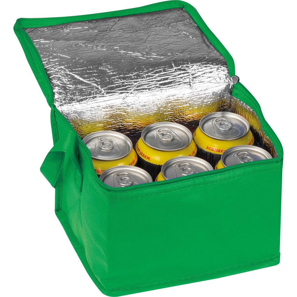 Koeltas non-woven - voor bedrijven en relatiegeschenken - Groen