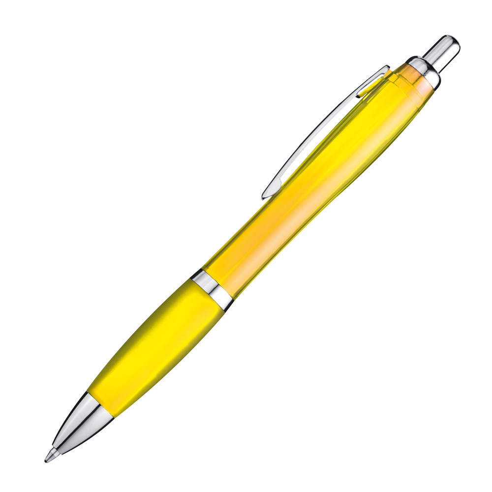 Pen met zilveren metalen clip