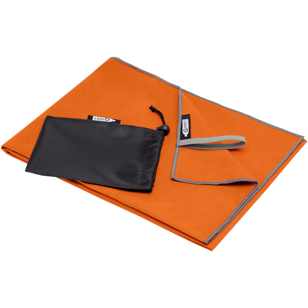 Pieter GRS ultralichte en sneldrogende handdoek 50 x 100 cm - kopen of bedrukken - Oranje