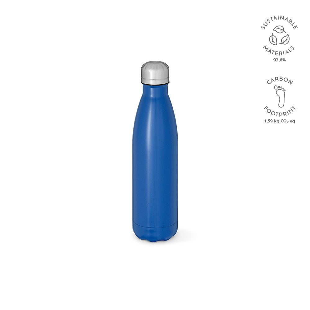 Mississippi 550 fles gerecycled roestvrij staal 535 ml - bedrukt of onbedrukt verkrijgbaar - koningsblauw
