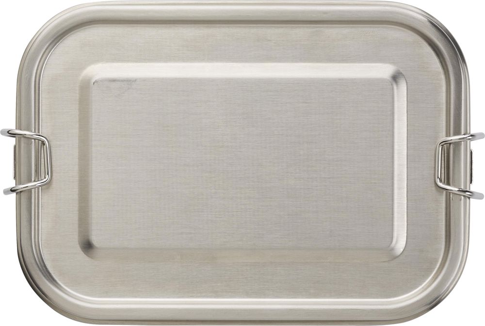 RVS lunchbox Reese - kopen of bedrukken - Zilver