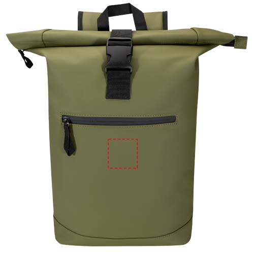 Resi Plus 15 inch GRS gerecyclede roltop rugzak 18 l