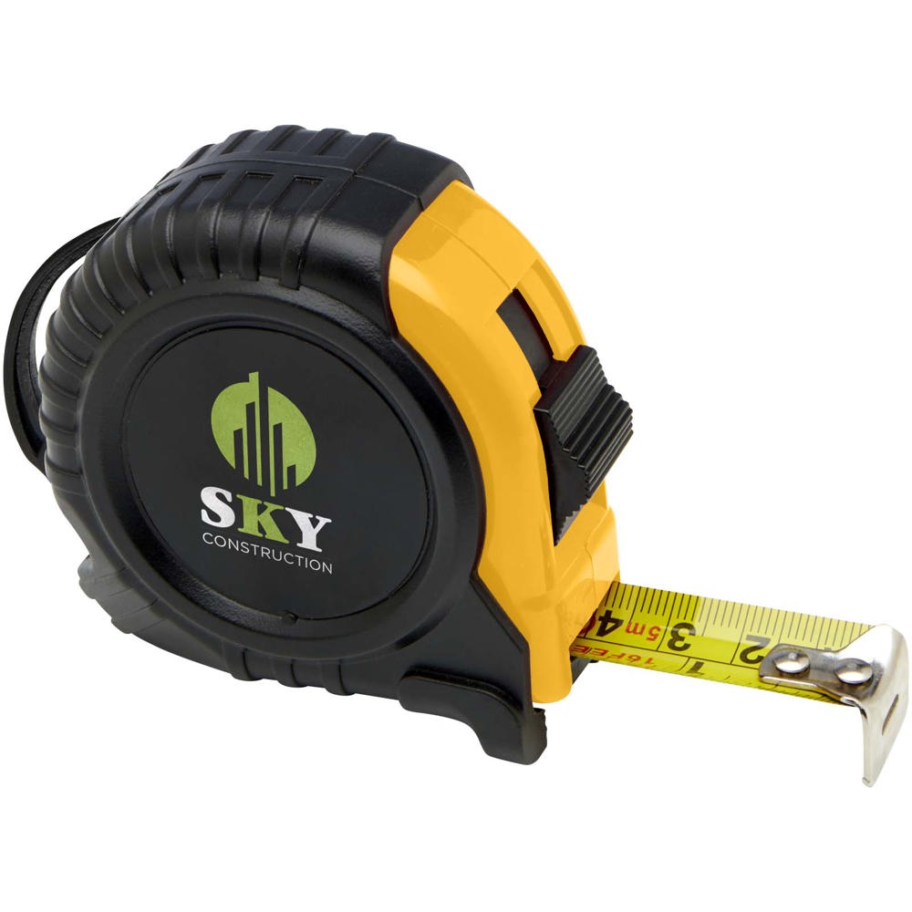 Score 5 meter rolmaat met riemclip