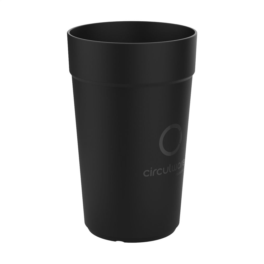 CirculCup 400 ml - met logo of onbedrukt bestellen - black