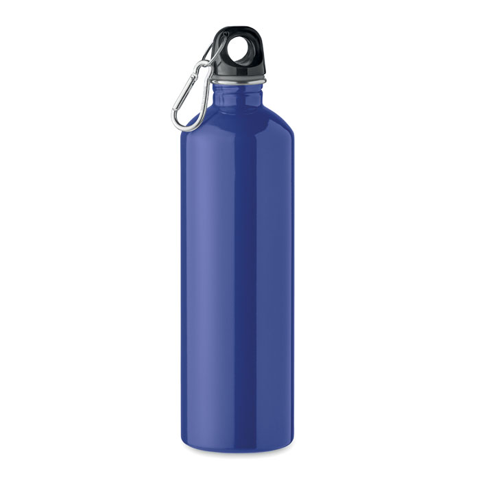 REBIG MOSS - Enkellaagse fles 750ml - met logo of onbedrukt bestellen - blauw