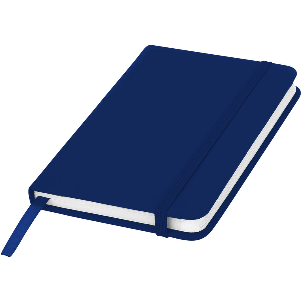 Spectrum A6 hardcover notitieboek - bedrukt of onbedrukt verkrijgbaar - Marineblauw