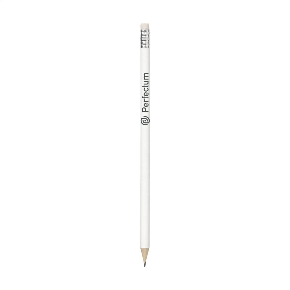 Pencil potlood - bedrukt of onbedrukt verkrijgbaar - wit