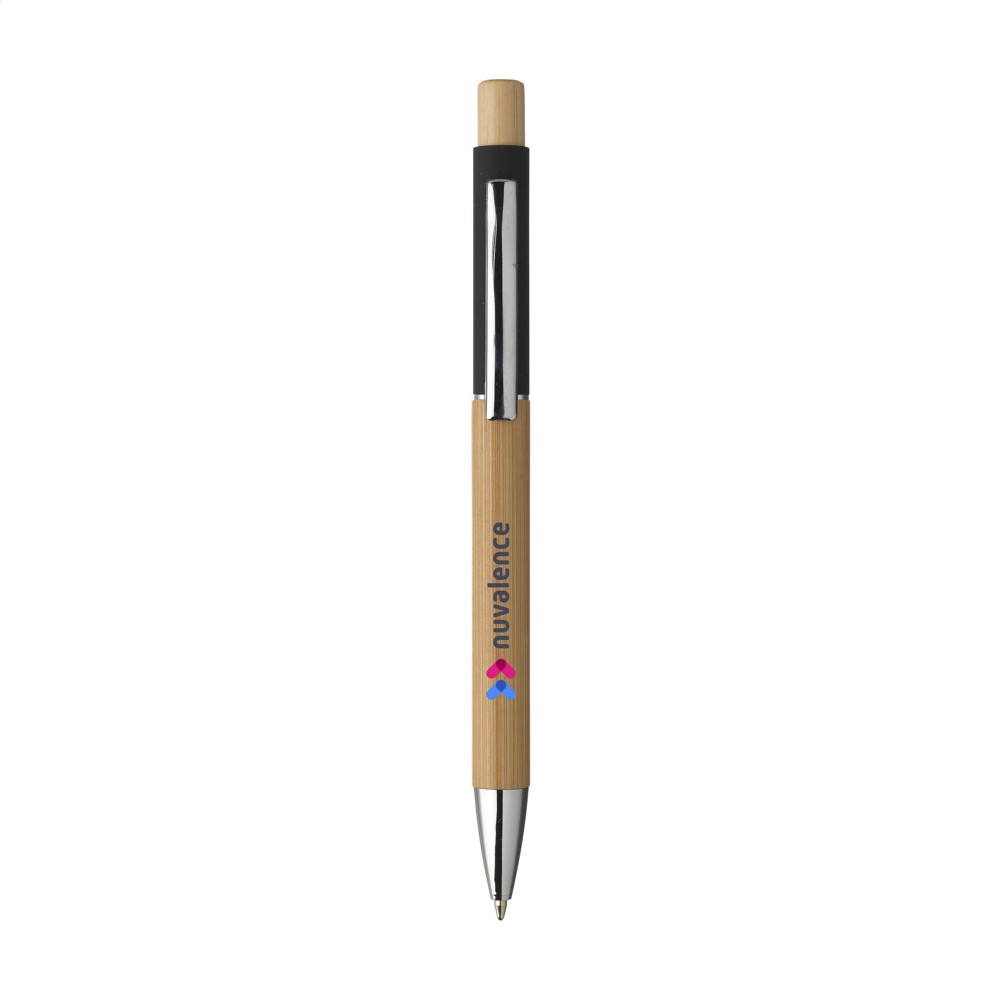 Saya Bamboo Pen - zwart (± PMS Black)