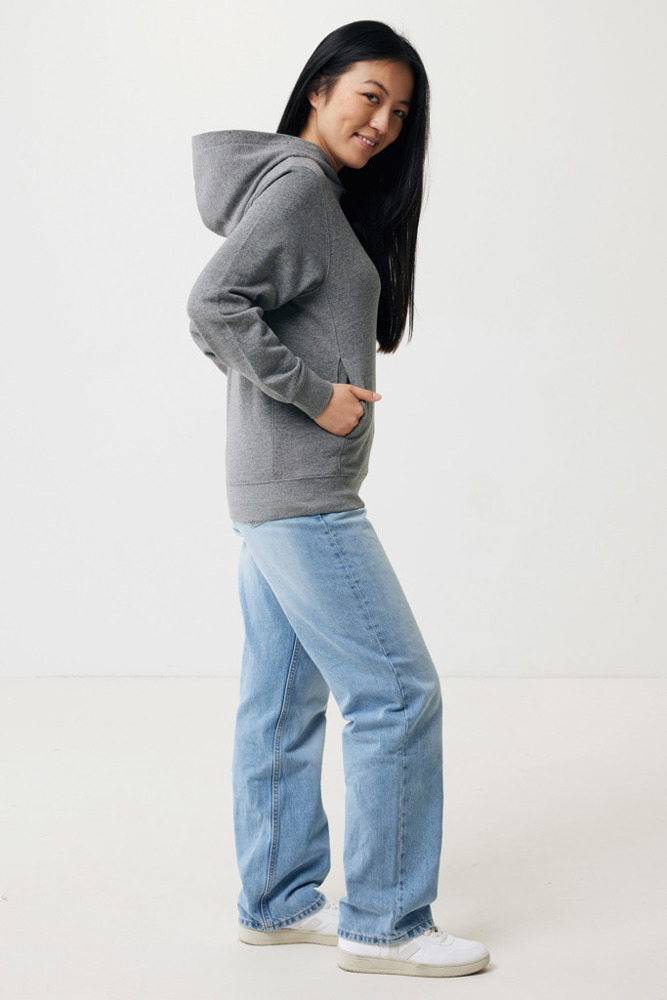 IQONIQ Yengo recycled katoen hoodie met steekzakken
