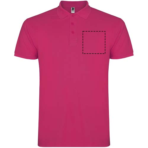 Star 200 g/m² herenpolo met korte mouwen