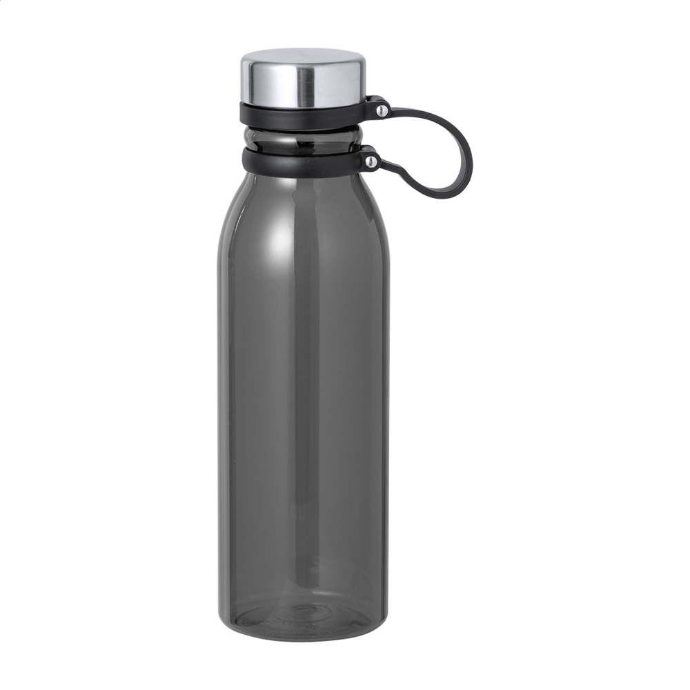 Kumba - RPET-fles - voor bedrijven en relatiegeschenken - zwart