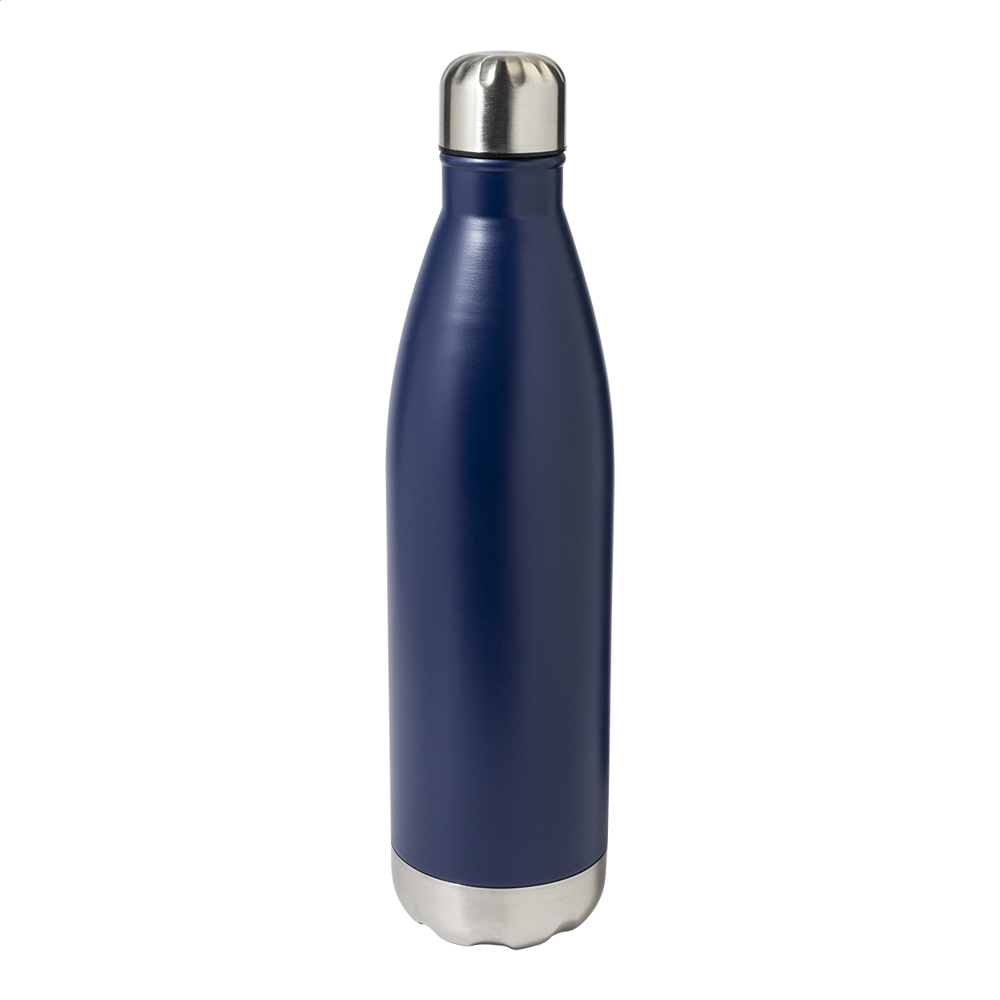 Mippar - koper geïsoleerde fles - voor bedrijven en relatiegeschenken - donker blauw