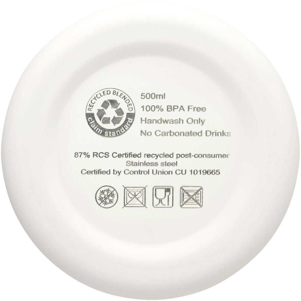 Spring 500 ml RCS-gecertificeerde gerecyclede roestvrijstalen koperen vacuümgeïsoleerde fles