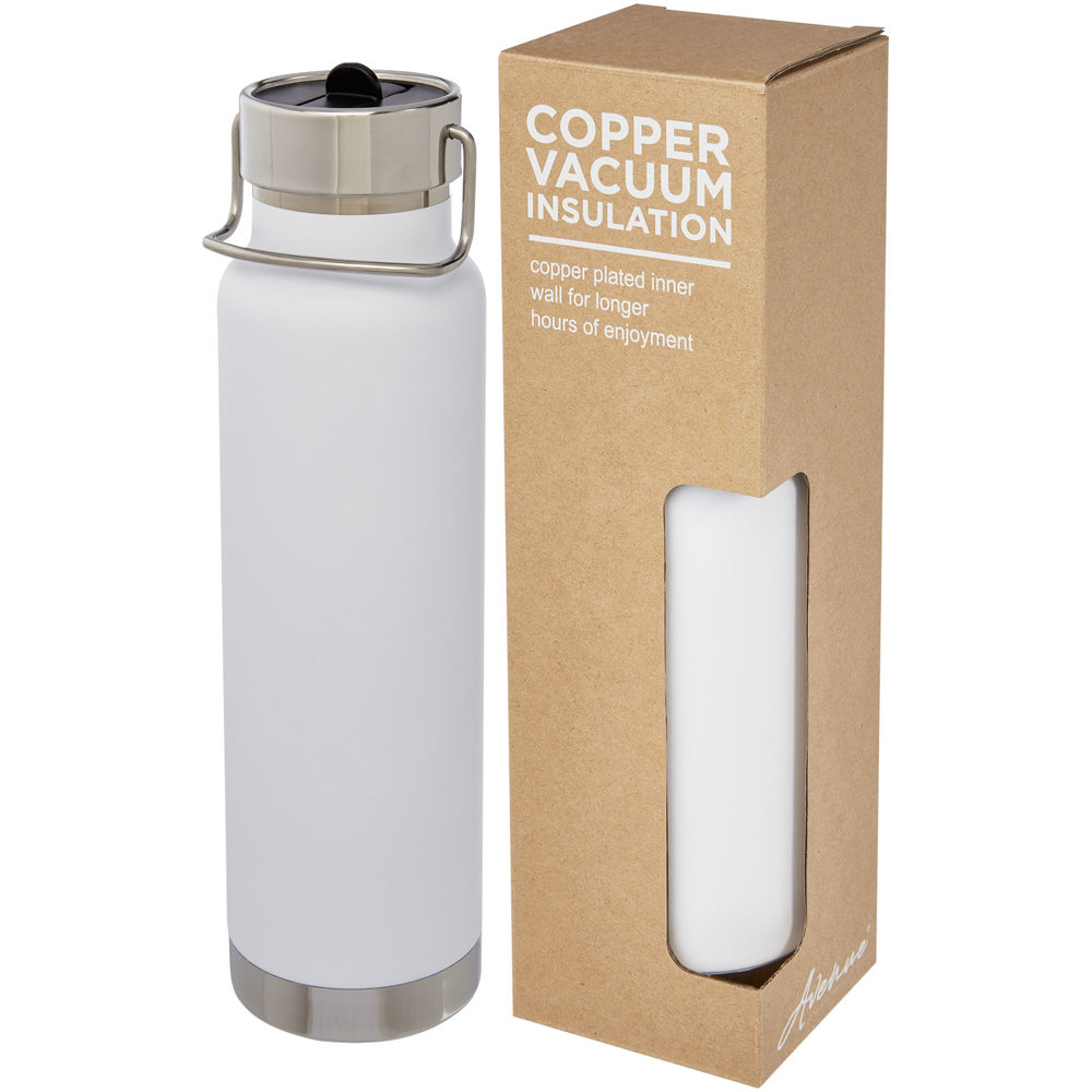 Thor 750 ml koperen vacuümgeïsoleerde drinkfles - voor bedrijven en relatiegeschenken