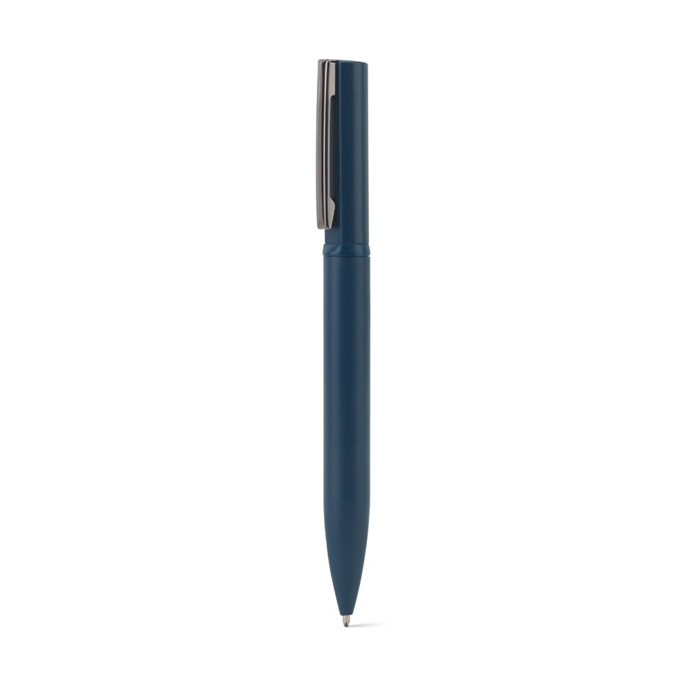 ELSIE. Elegante metalen balpen (60% gerecycled) - voor bedrijven en relatiegeschenken - blauw
