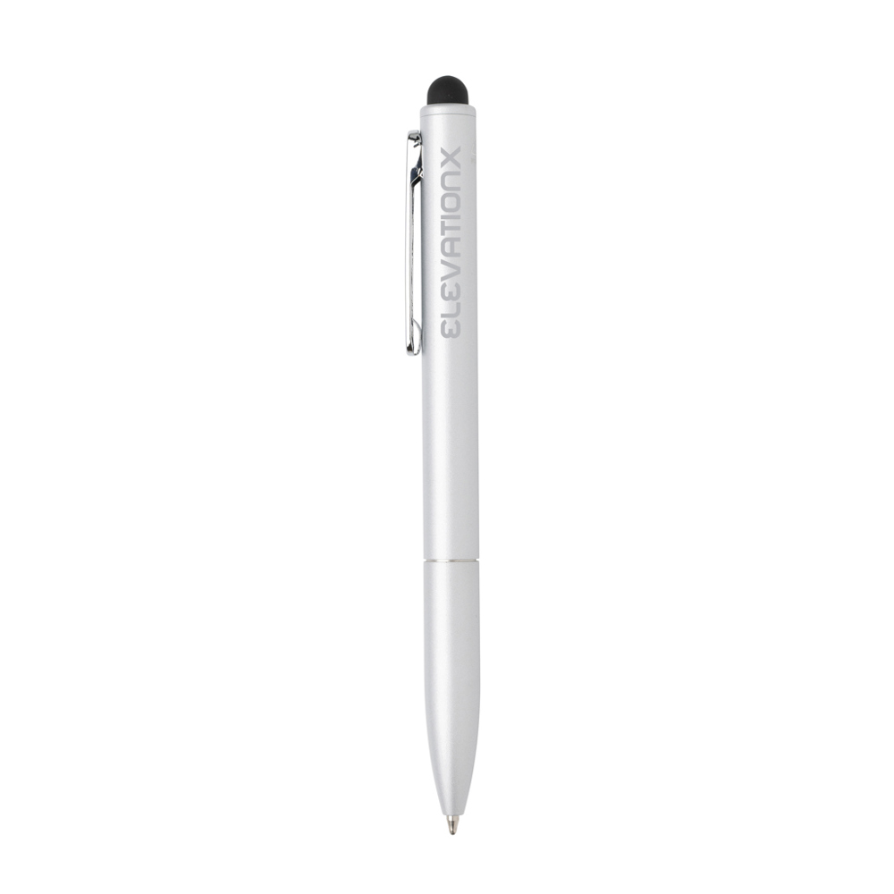 Kymi RCS-gecertificeerde gerecycled aluminium pen met stylus