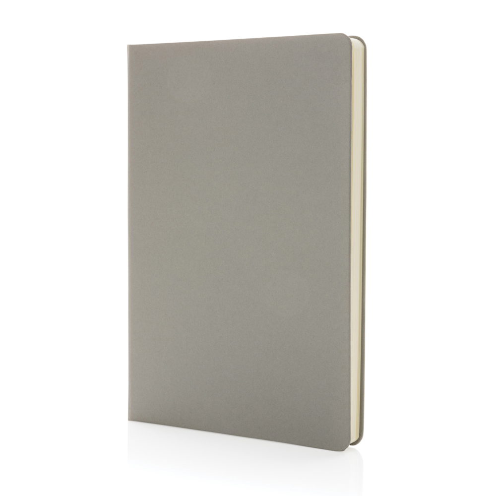 A5 hardcover notitieboek - kopen of bedrukken - grijs (± PMS 2332C)