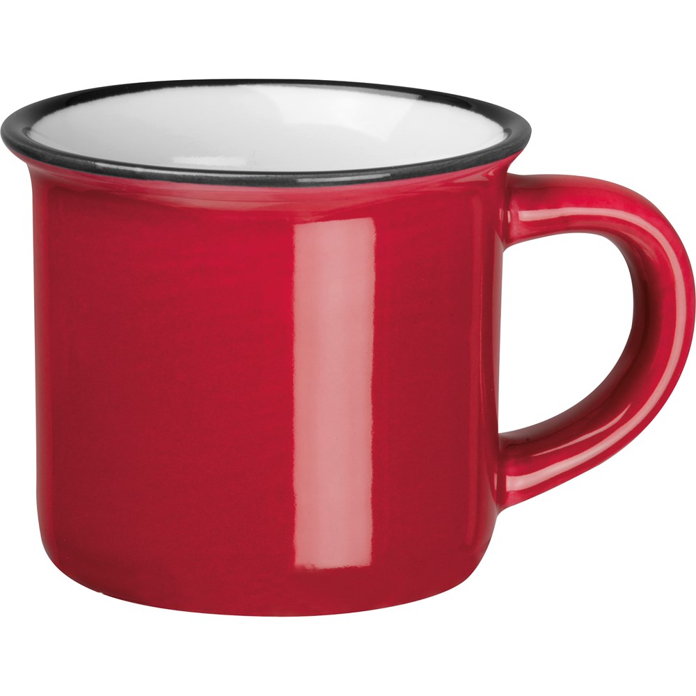 Espressokopje, 60 ml - met logo of onbedrukt bestellen - Rood