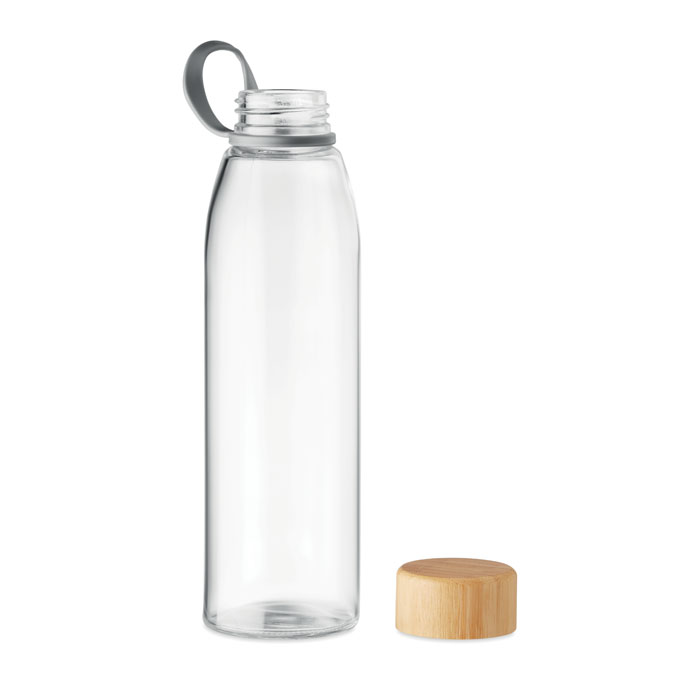 FJORD WHITE - Glazen drinkfles 500ML