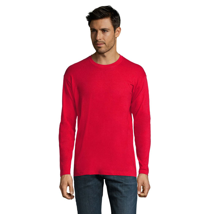 MONARCH - MONARCH HEREN T-Shirt 150g - bedrukt of onbedrukt verkrijgbaar - Rood