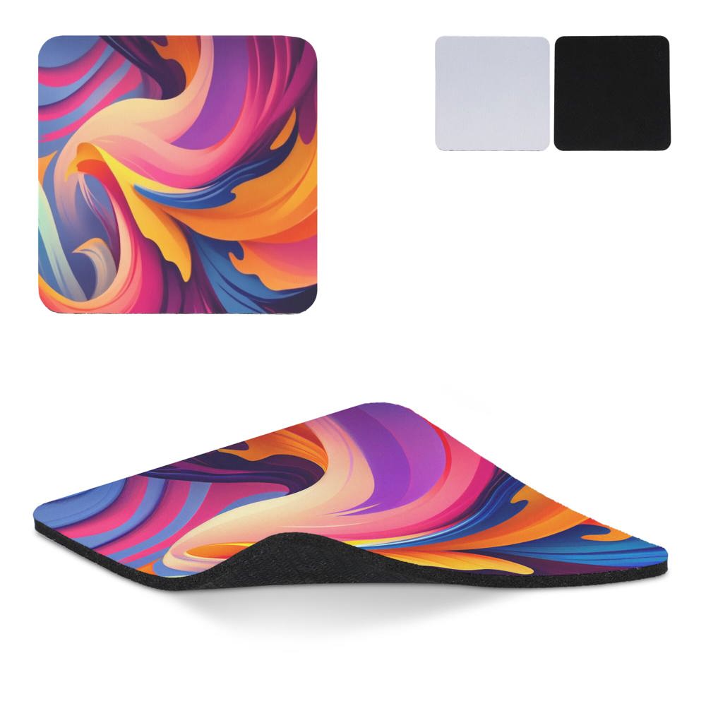 Vierkante onderzetter sublimatie - voor bedrijven en relatiegeschenken