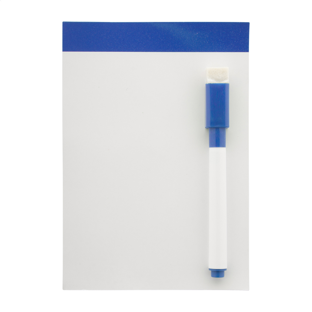 Mafri - magnetisch witbord - met logo of onbedrukt bestellen - blauw/wit