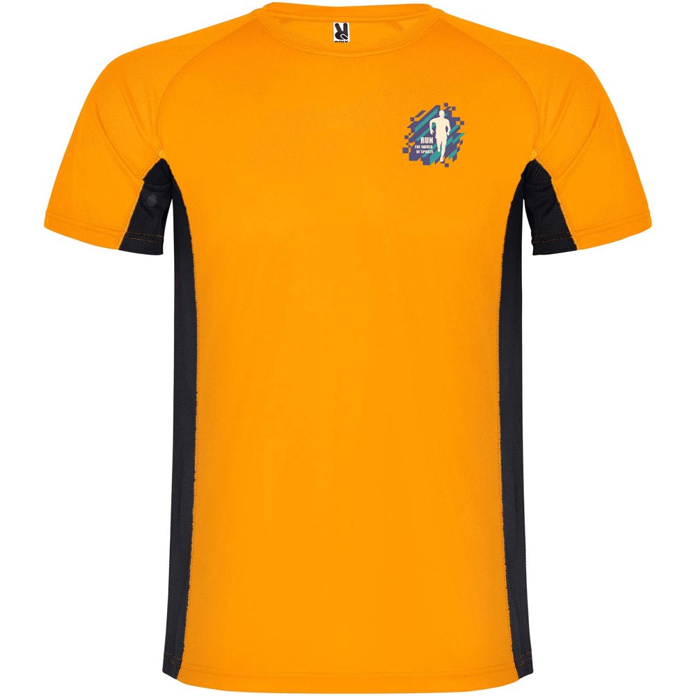 Shanghai 140 g/m² sportshirt met korte mouwen voor heren