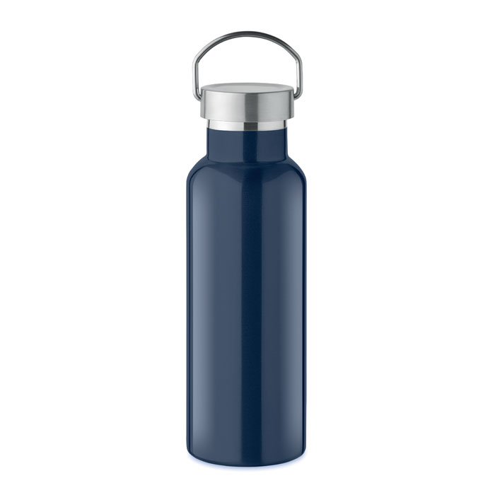 FLORENCE - Dubbelwandige fles 500 ml - kopen of bedrukken - Marineblauw