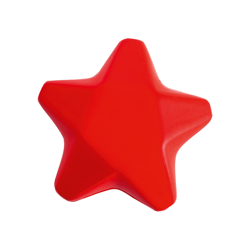 Astra - antistress ster - voor bedrijven en relatiegeschenken - Rood