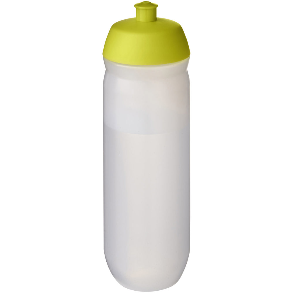 HydroFlex™ Clear knijpfles van 750 ml - bedrukt of onbedrukt verkrijgbaar - Limegroen, Mat helder