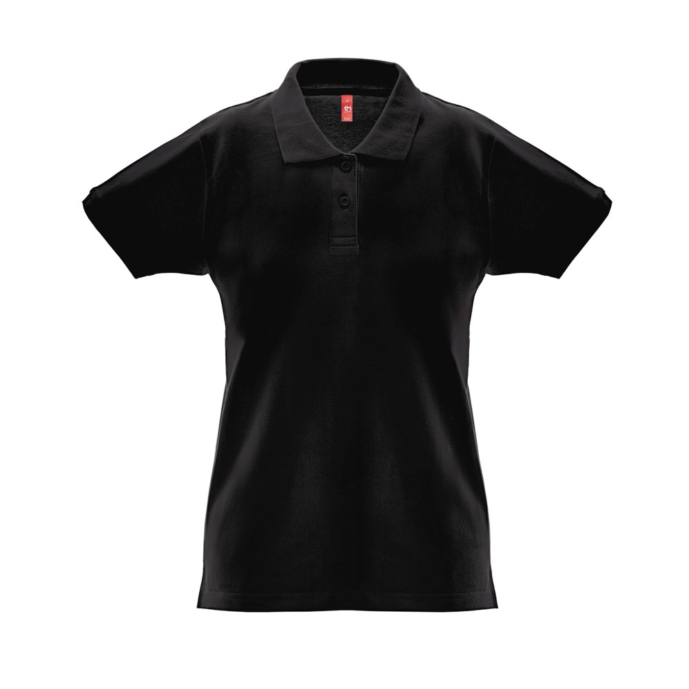 THC MONACO WOMEN. Dames poloshirt - met logo of onbedrukt bestellen - Zwart