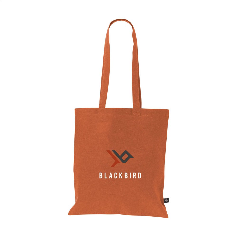 Shoppy Colour Bag GRS Recycled Cotton (150 g/m²) tas - oranje