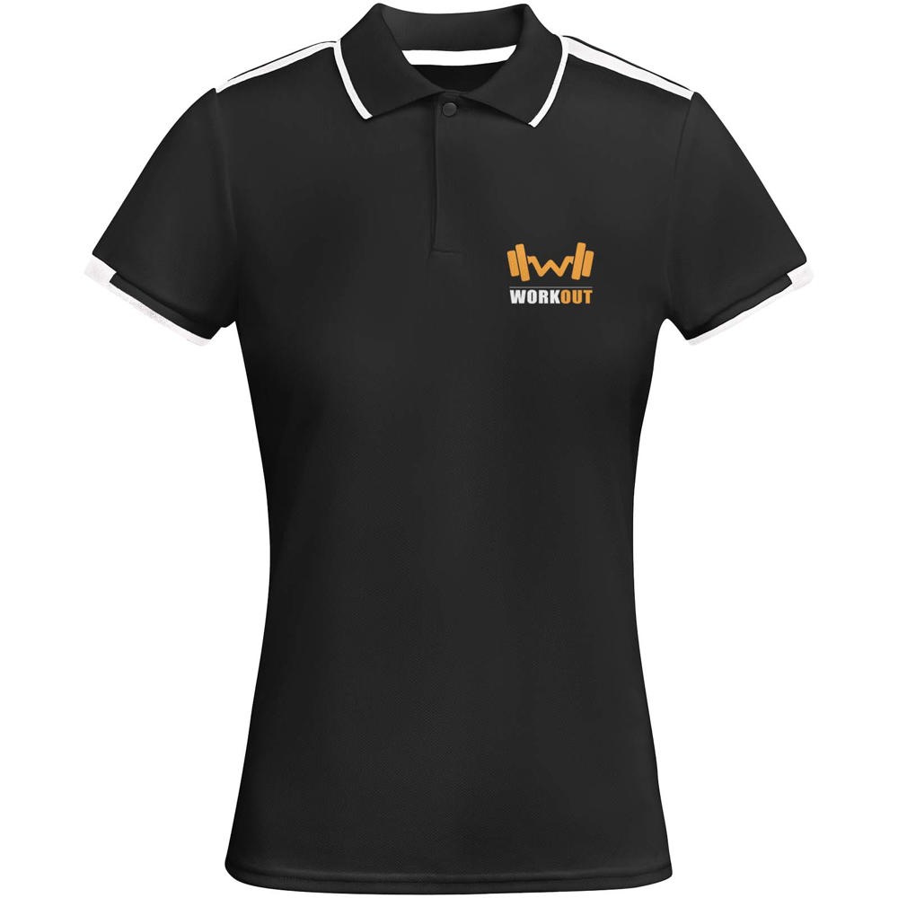 Tamil 150 g/m² sportpolo met korte mouwen voor dames