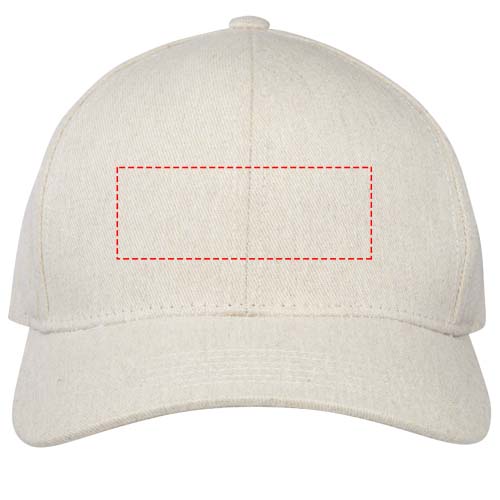 Opal 240 g/m² 6 panel Aware™ gerecyclede cap