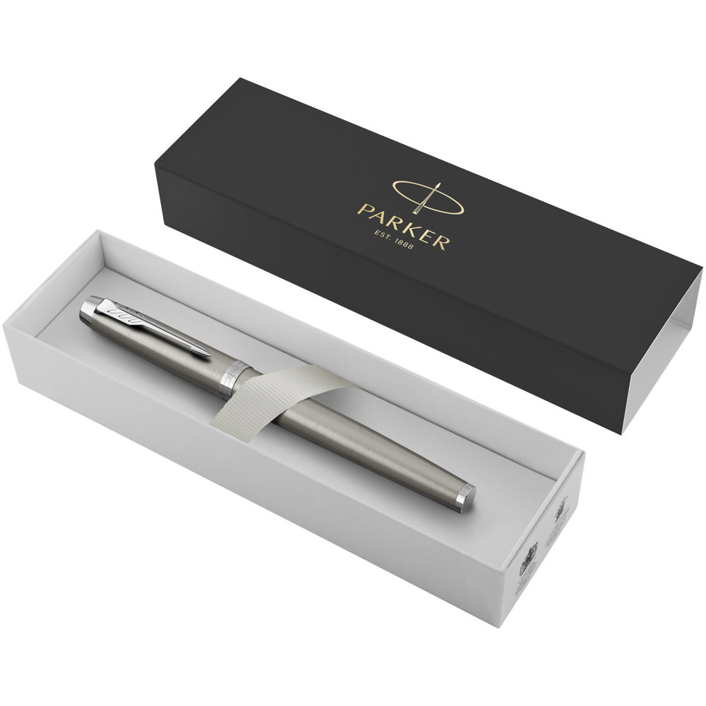 Parker IM vulpen (blauwe inkt) - kopen of bedrukken - zilver