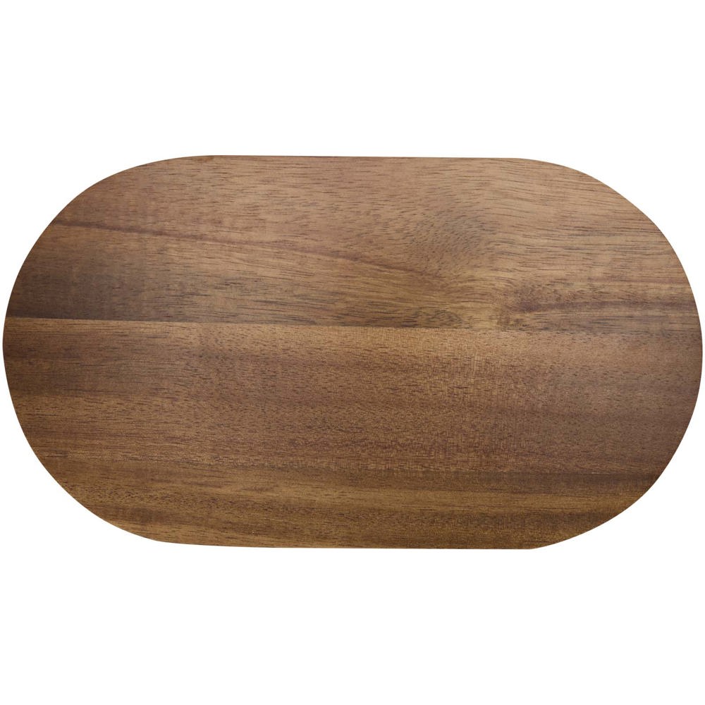 Edge dienblad van acaciahout