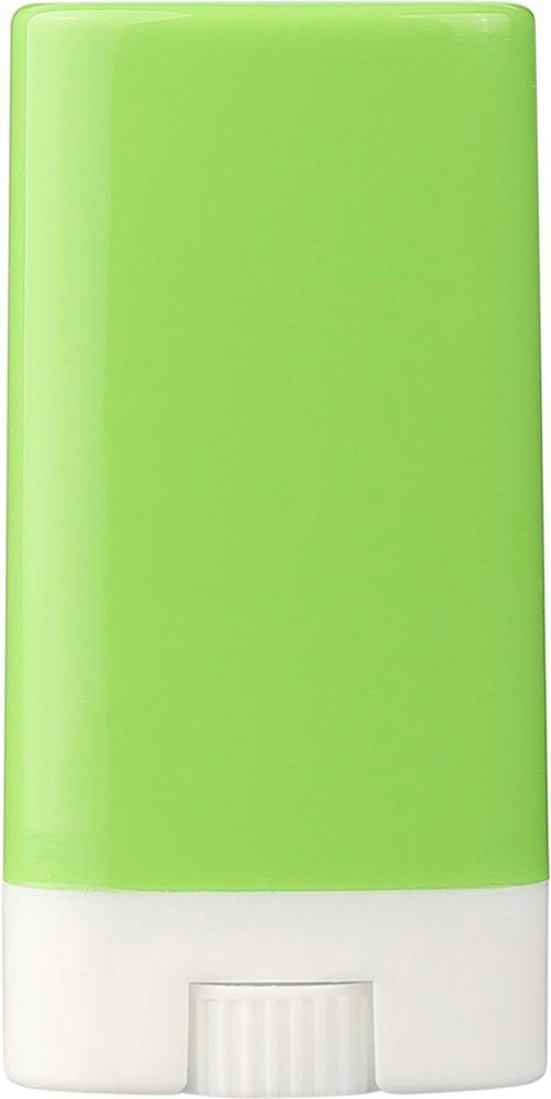 Zonnebrandstick Sunstick - voor bedrijven en relatiegeschenken - lime