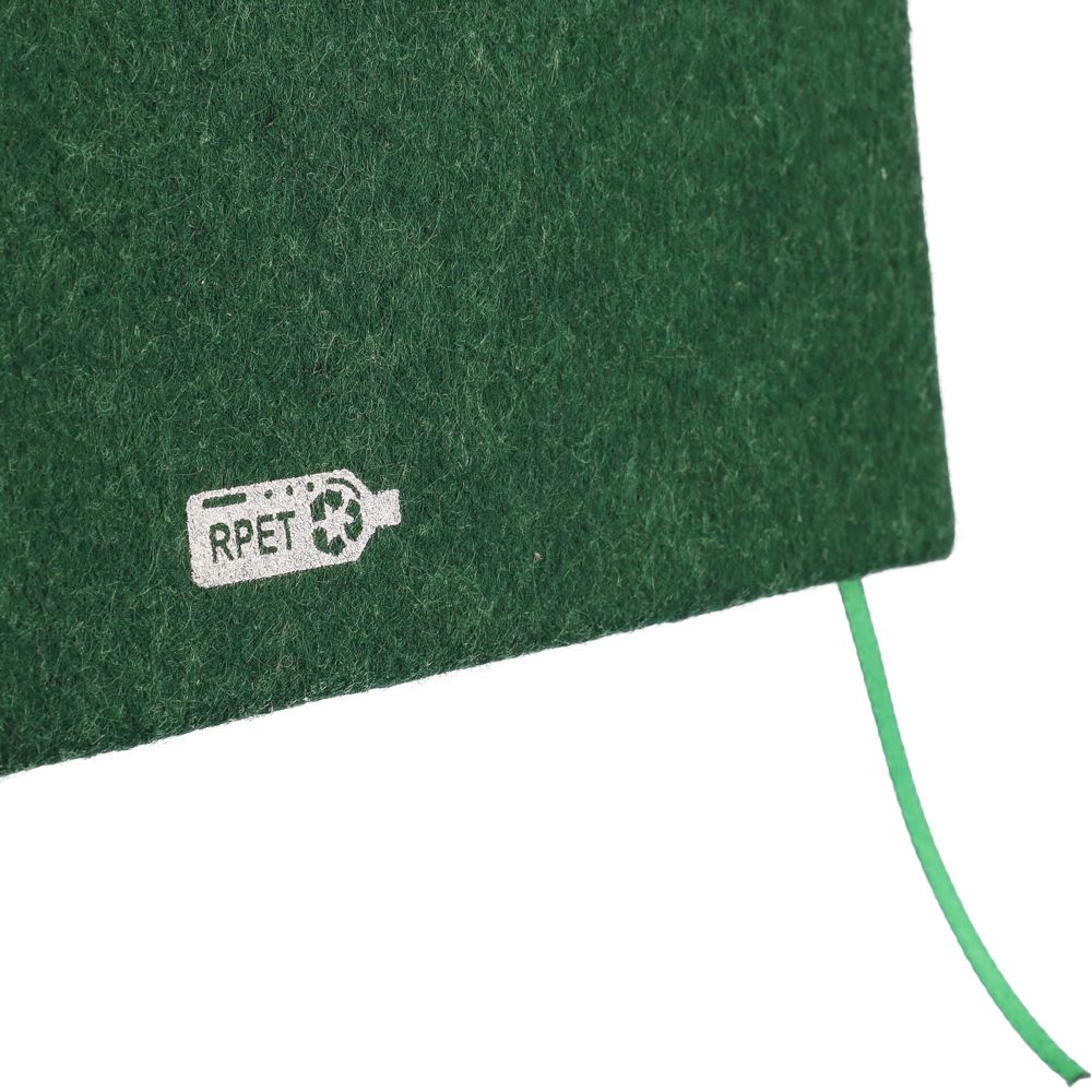 Gerecycled vilt notitieboek (A5) Dario Original