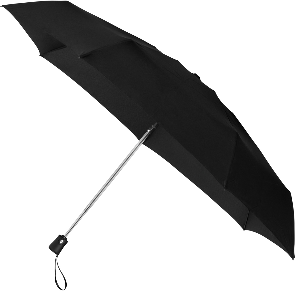 MINIMAX - Opvouwbaar - Automatisch openen en sluiten - Windproof - 90 cm - voor bedrijven en relatiegeschenken - Zwart