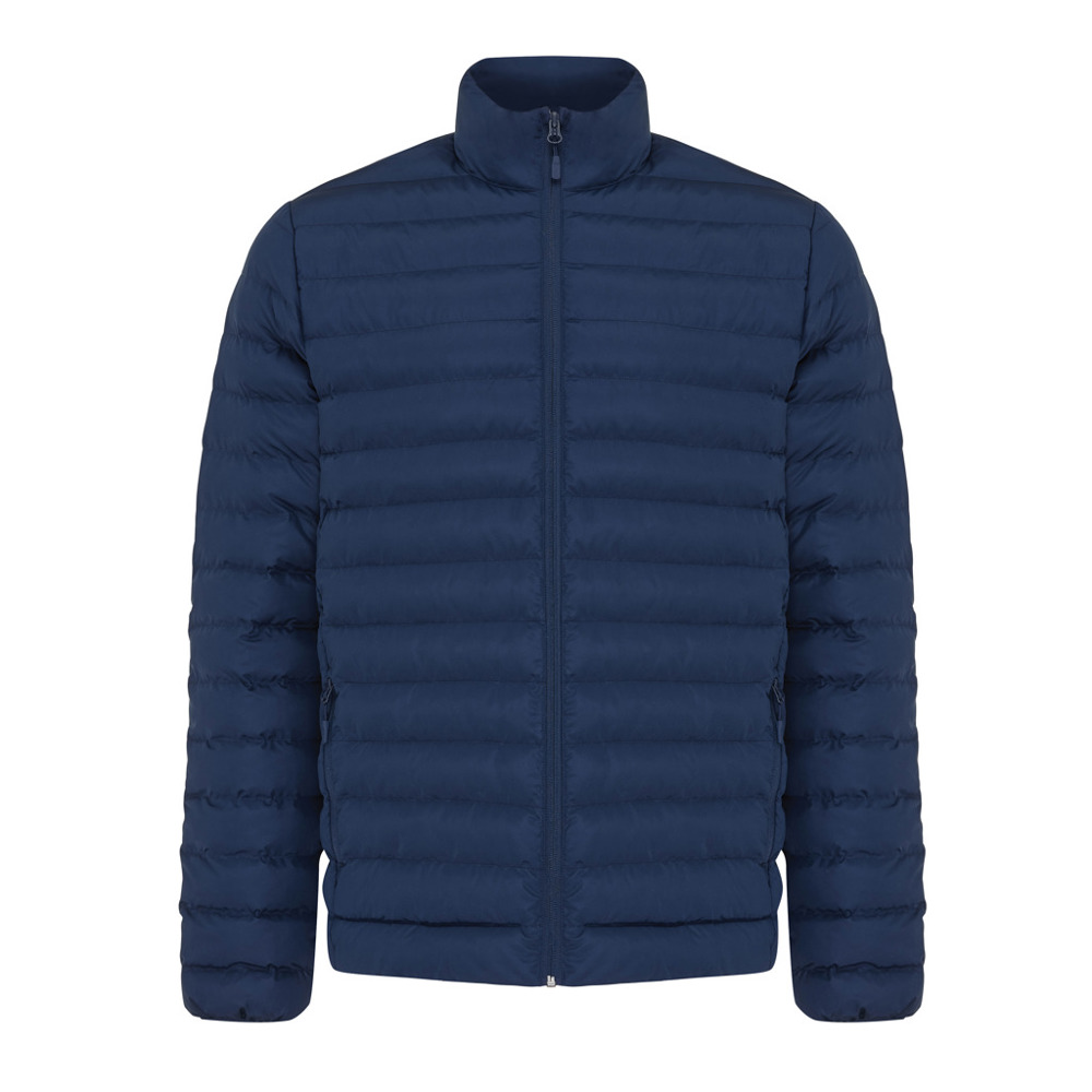 IQONIQ Maiko heren gerecycled polyester jas met voering - kopen of bedrukken - donkerblauw (± PMS 19-3923TCX)