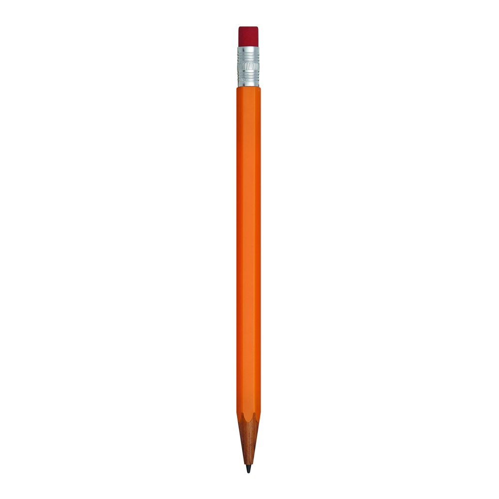 LOOKALIKE - Kunststof potlood - met logo of onbedrukt bestellen - oranje
