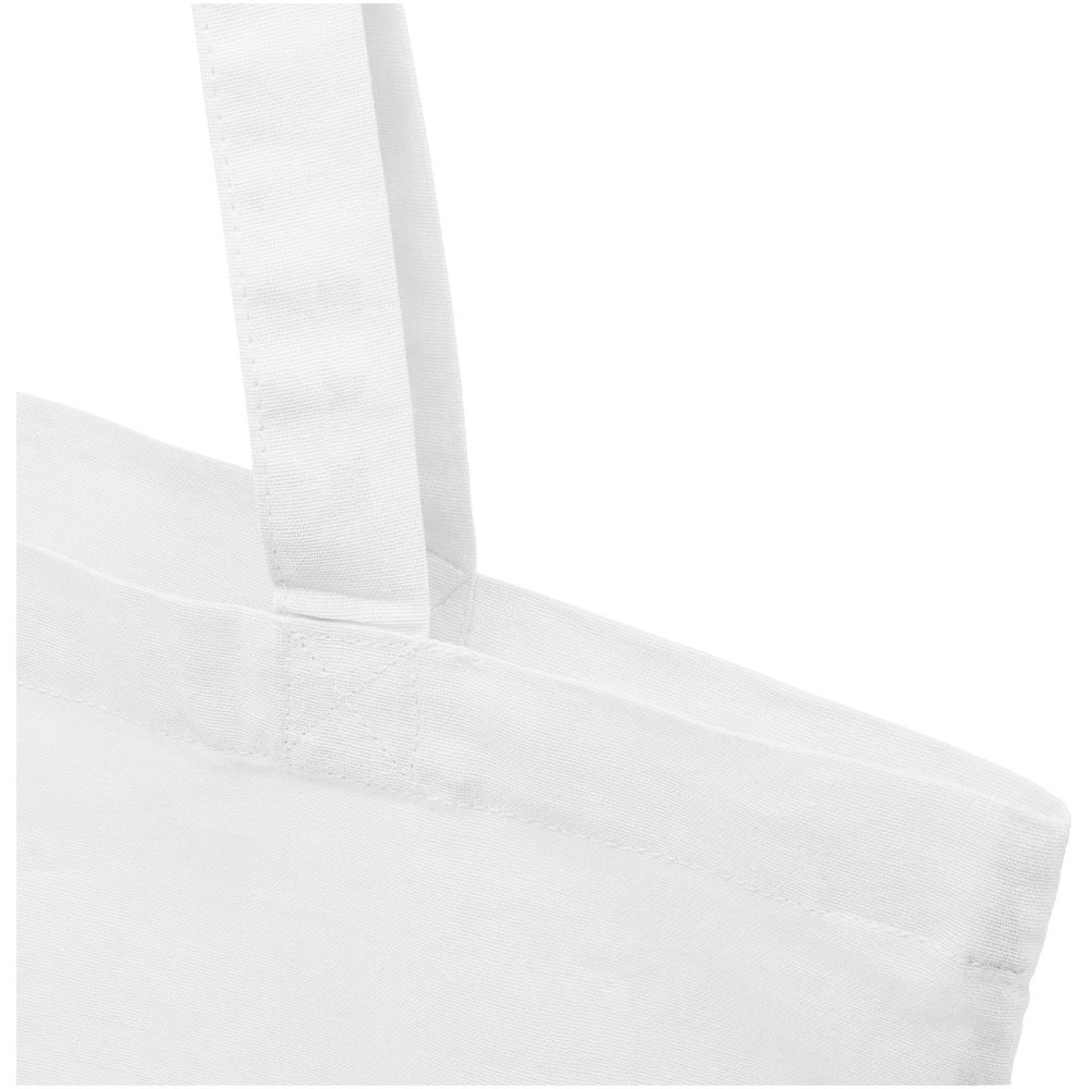 Madras 140 g/m2 draagtas van GRS gerecycled katoen 7 l